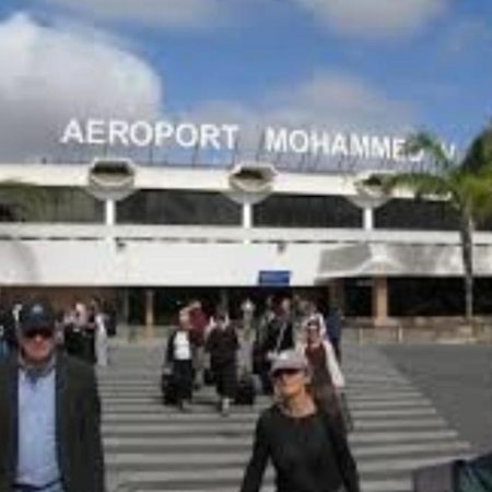 Appartement proche de l'aéroport Casablanca Deroua Exterior foto