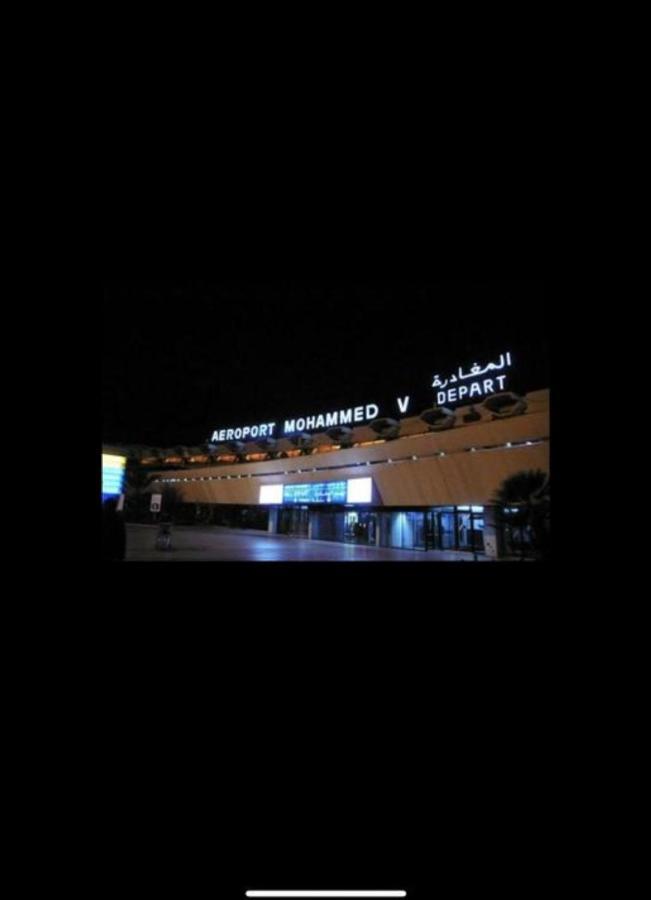 Appartement proche de l'aéroport Casablanca Deroua Exterior foto